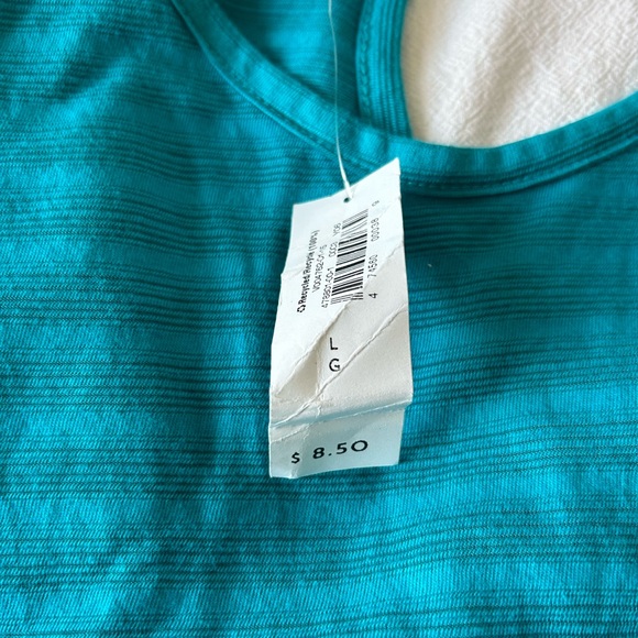 NWT Old Navy large  teal racer back tank. - Picture 2 of 3